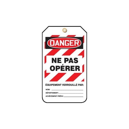 Accuform Adhesive Dura-Poly, 3 in Width, 0.025 in Height, , 5 PK TCF225PTM
